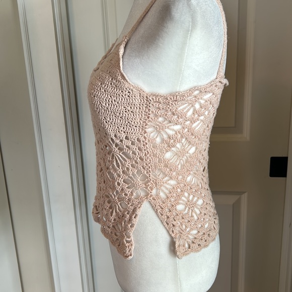 Crochet tank top fro Charlotte Russe. Size small. - Picture 3 of 6